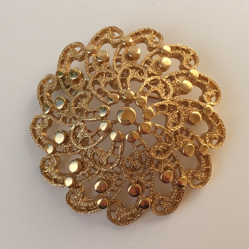Ladies’ Monet Gold-tone Brooch